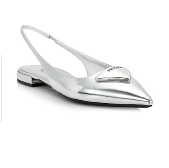 Prada Shoes - Sold!!!NWT Prada Slingback flats in size 38.5